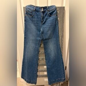 Pilcro Blue Flare Women's Jeans